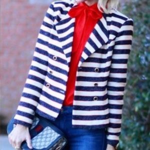 Cabi cruise red white and blue jacket